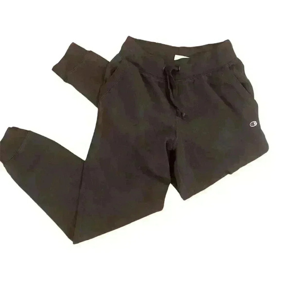 Champion Authentic Athletic Wear Black Sweatpants Joggers  size Small - Picture 1 of 8